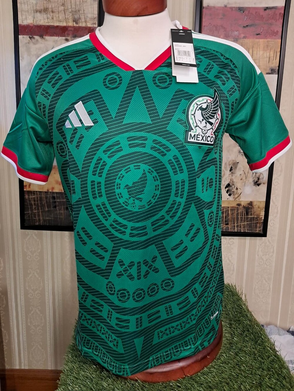 Mexico Grapic Jersey in Green and White 2026